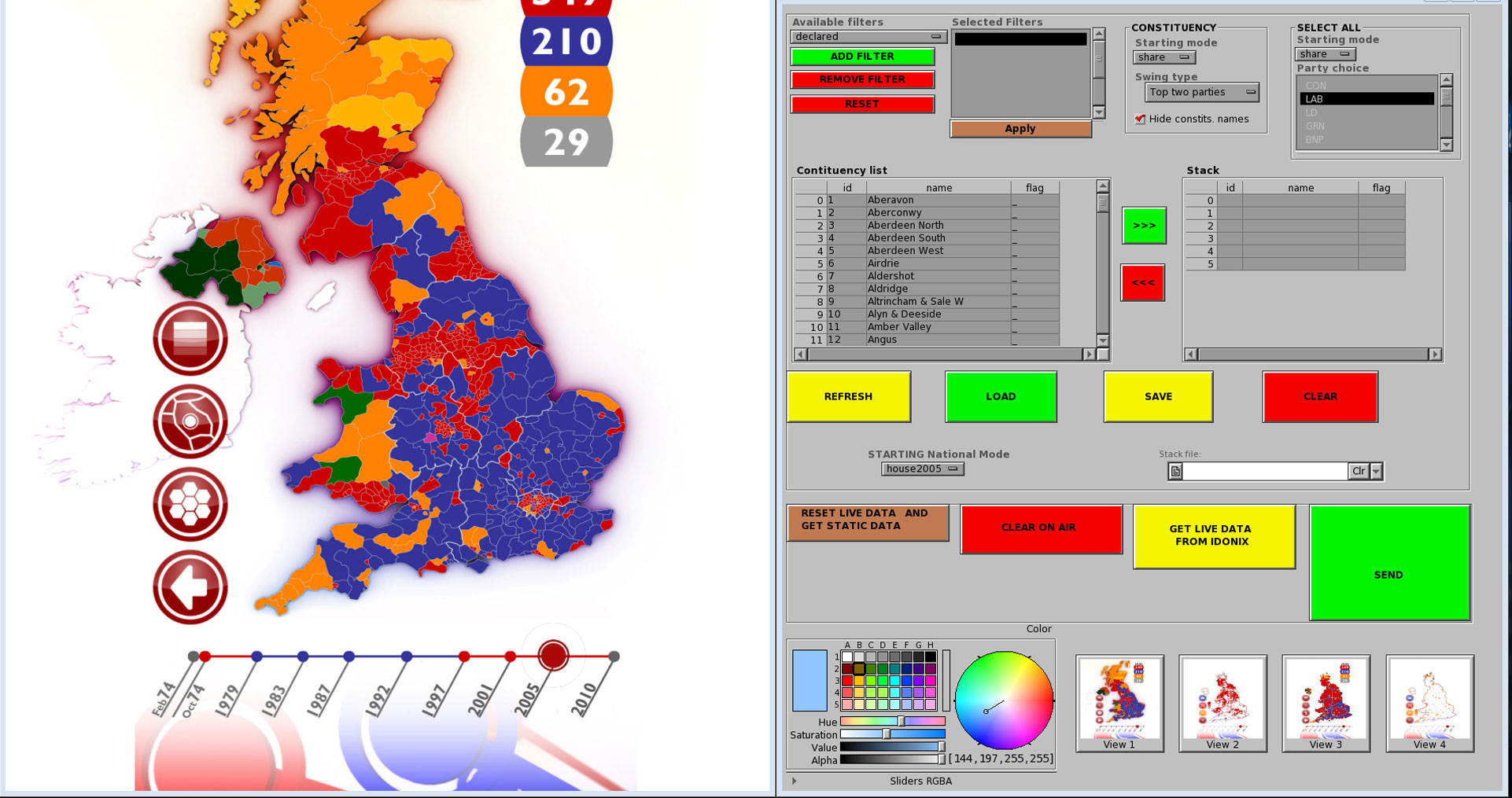 Estudio Custom Interface